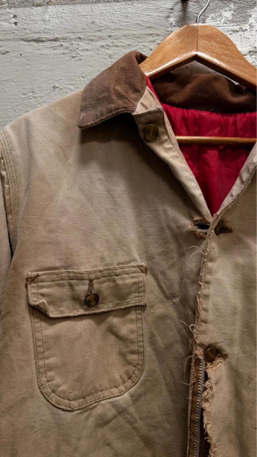 Distressed Carhartt Jacket