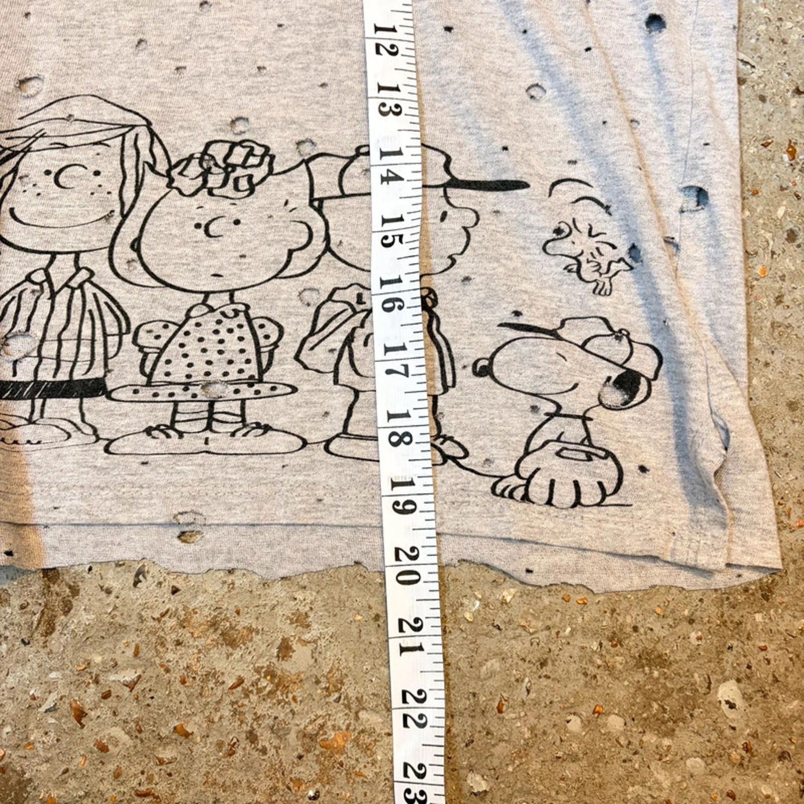 Peanuts Distressed Graphic T-Shirt