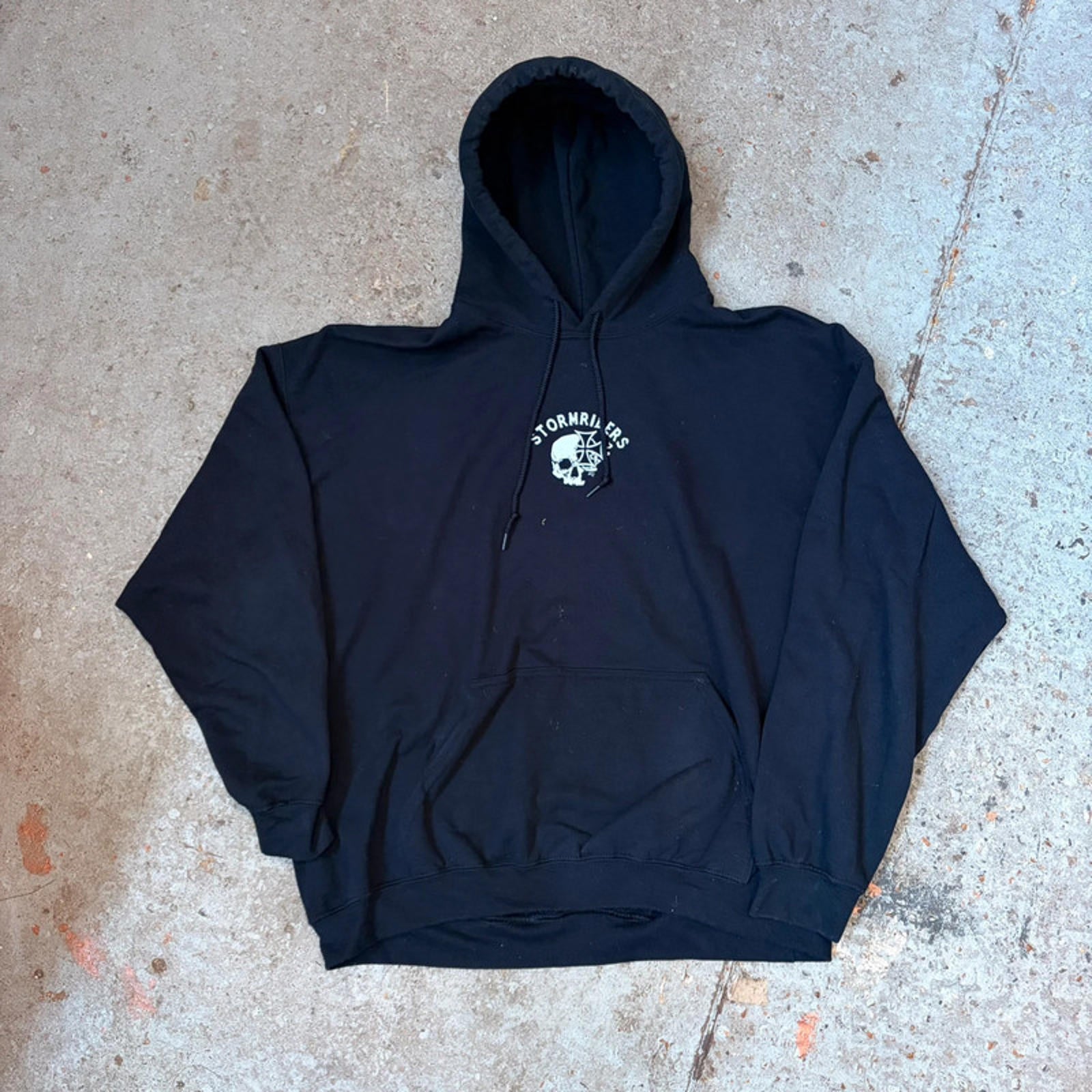 Storm Riders Skull Graphic Hoodie