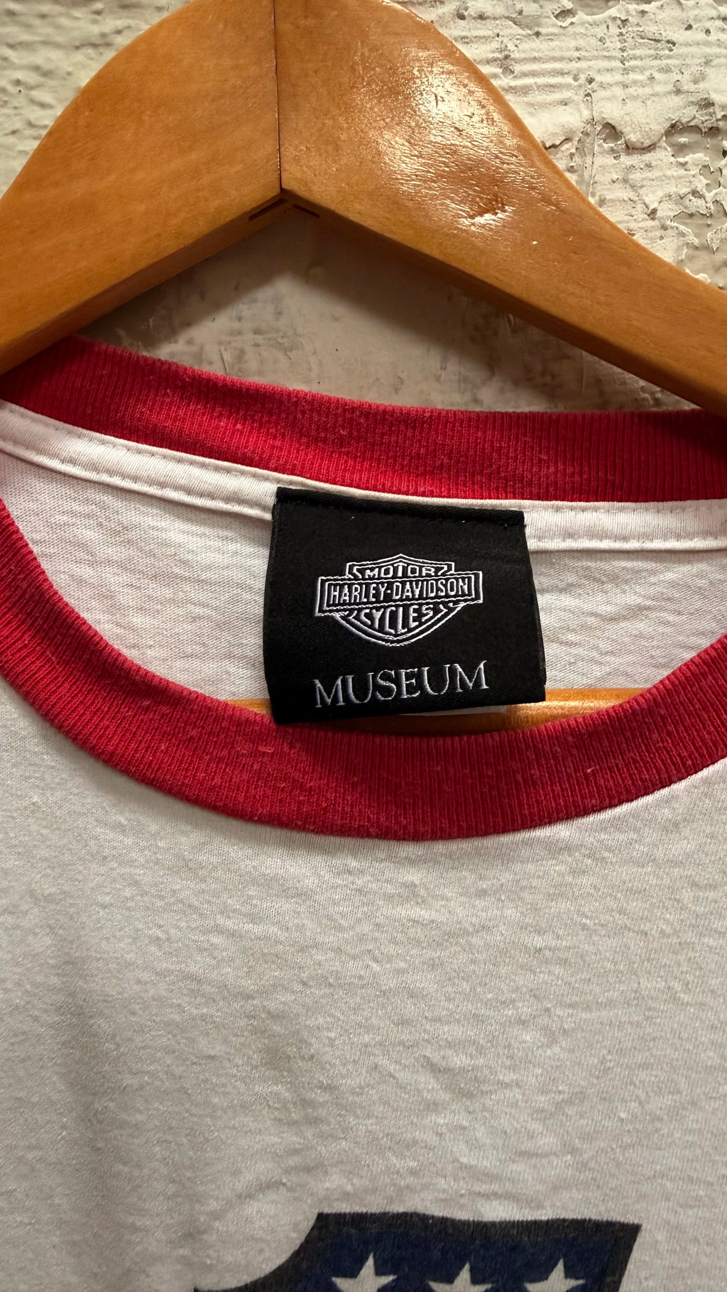 Vintage Harley-davidson T-shirt (ringer)