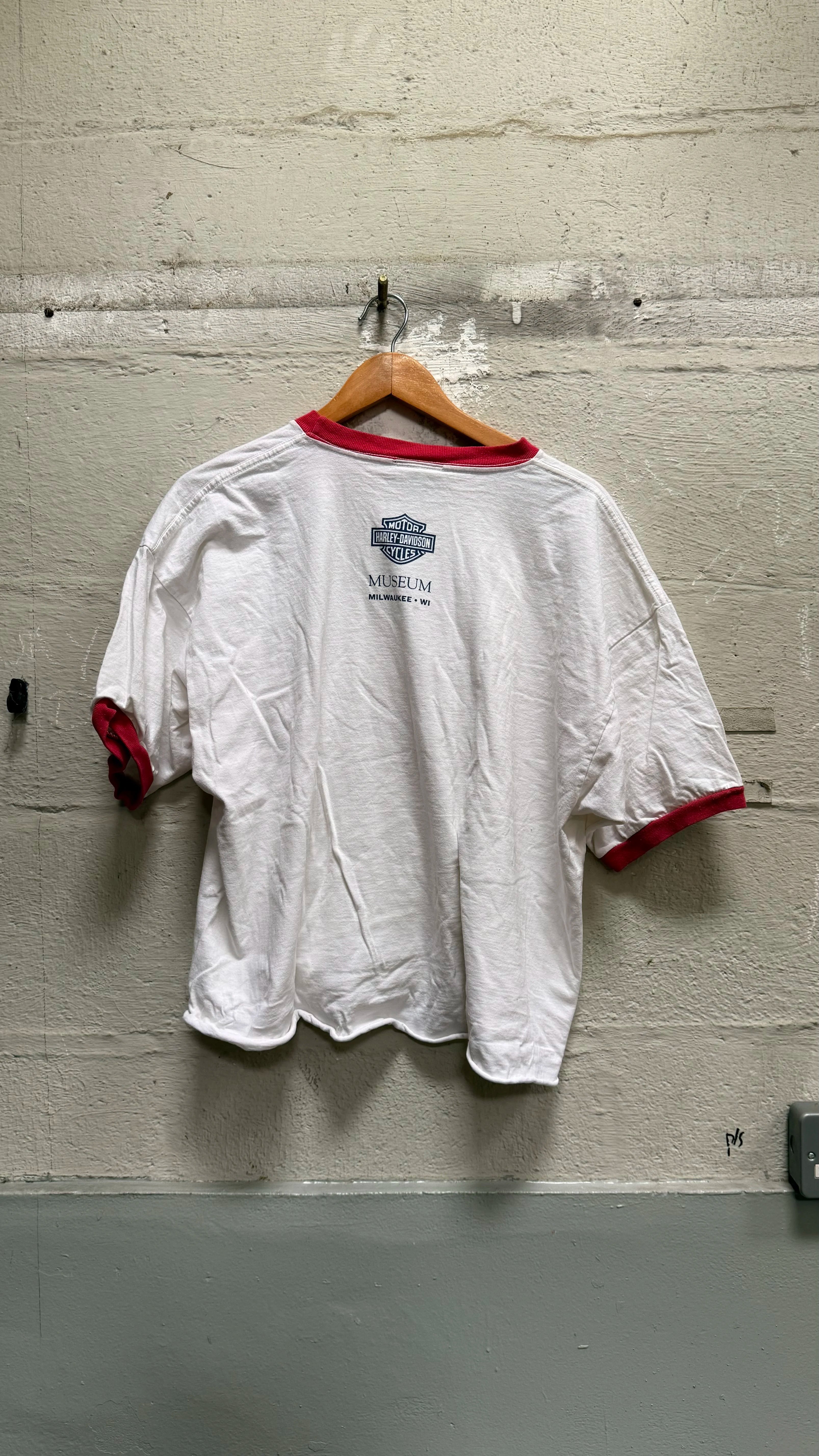 Vintage Harley-davidson T-shirt (ringer)