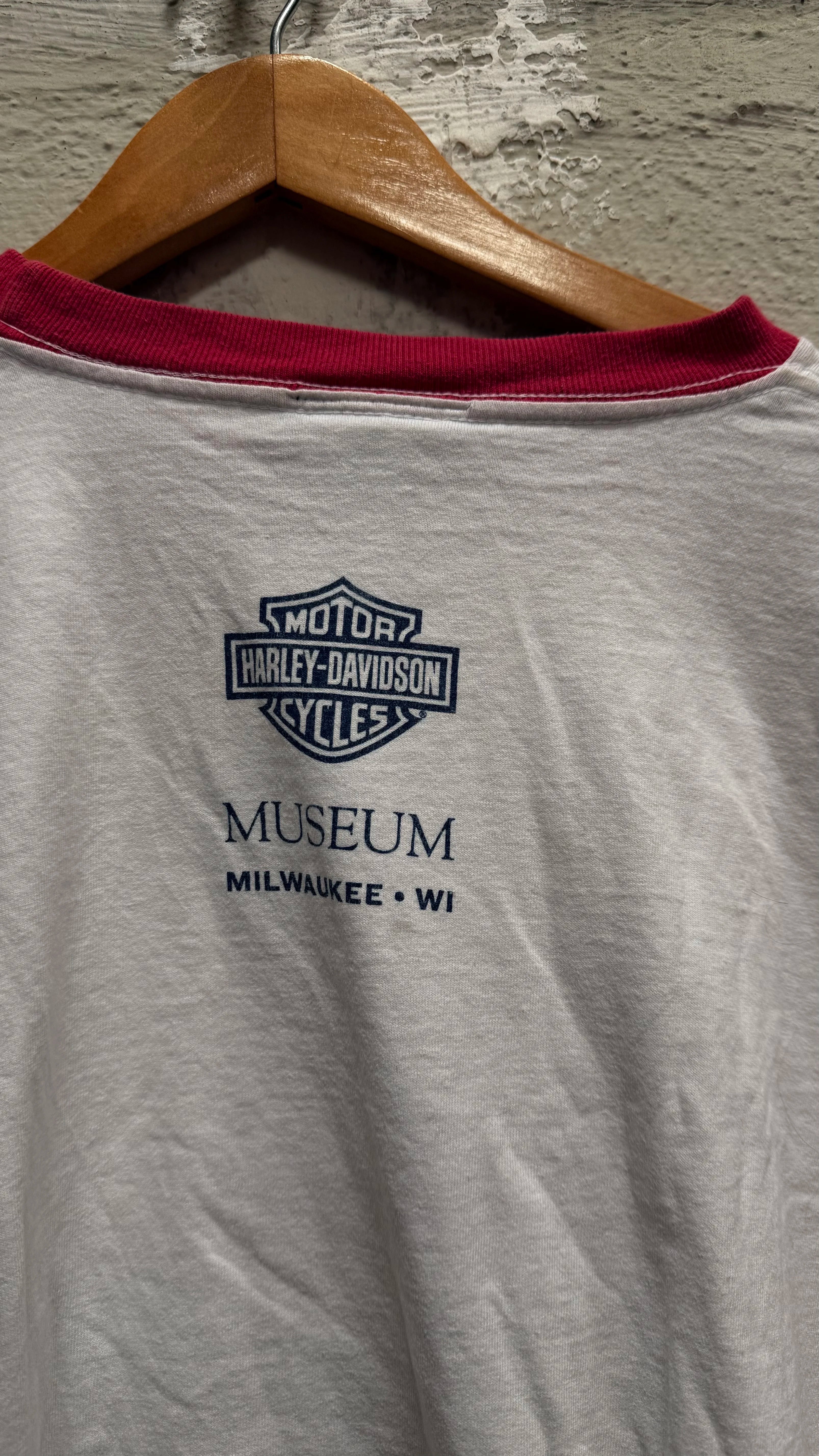Vintage Harley-davidson T-shirt (ringer)