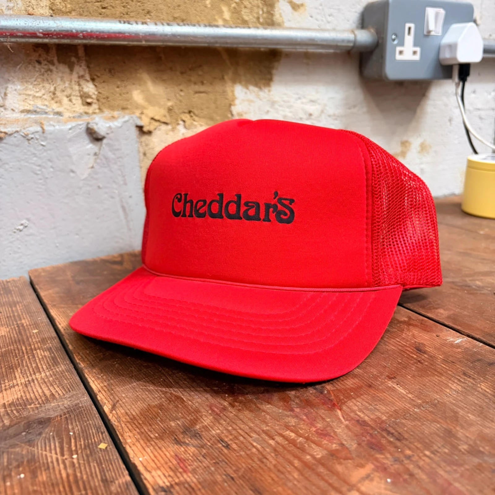 Vintage Cheddar's Trucker Trucker Cap