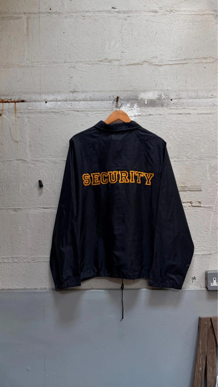 Private security American windbreaker coach jacket