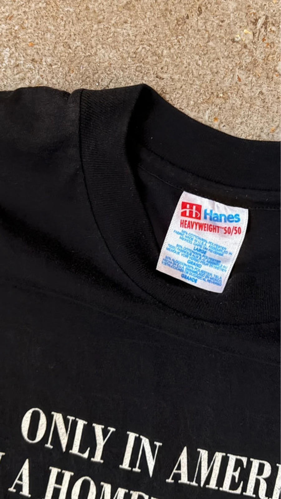 Vintage USA Hanes 50/50 tee