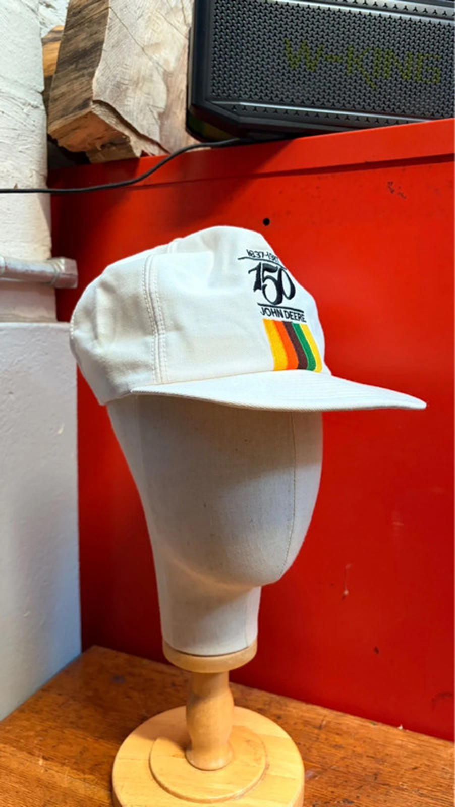 Vintage 1987 John Deere 150th Anniversary Cap - Embroidered Hat