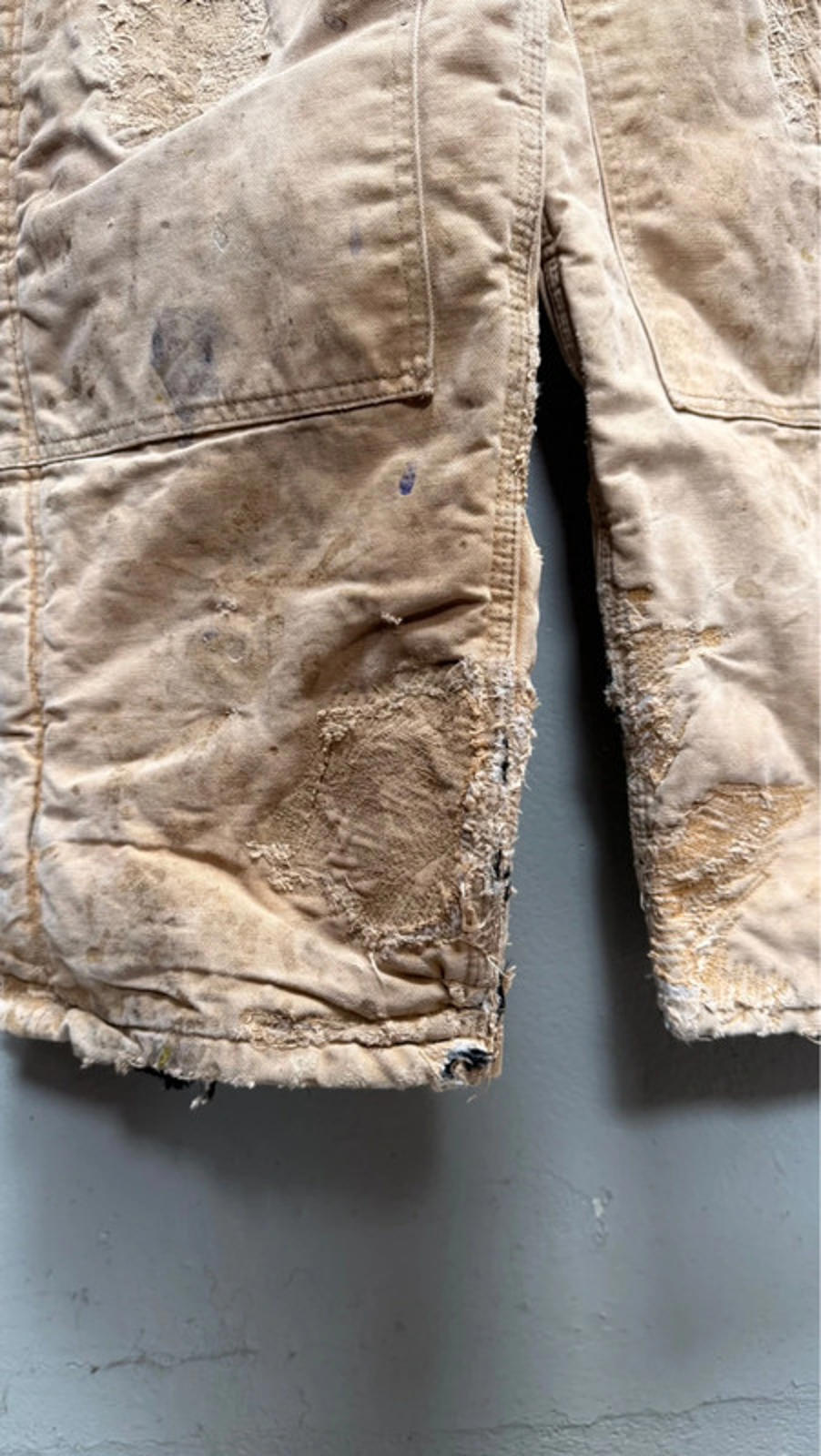 Distressed Carhartt Dungarees