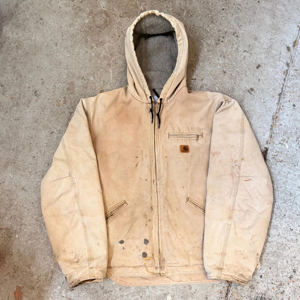 Carhartt Sandstone Active Jacket (J141) - Distressed Khaki