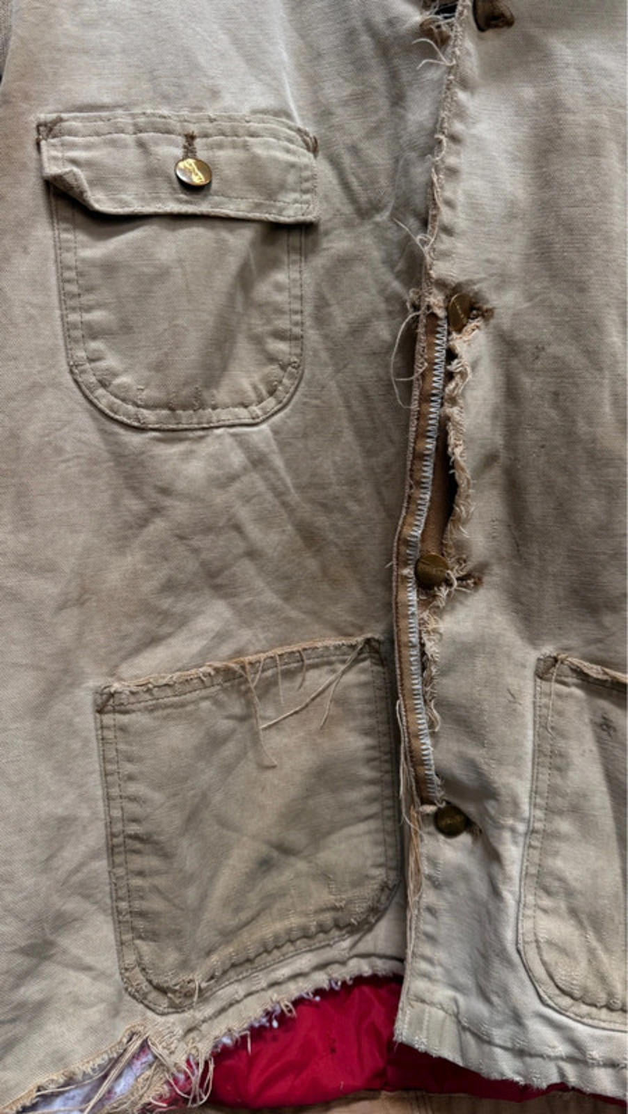 Distressed Carhartt Jacket