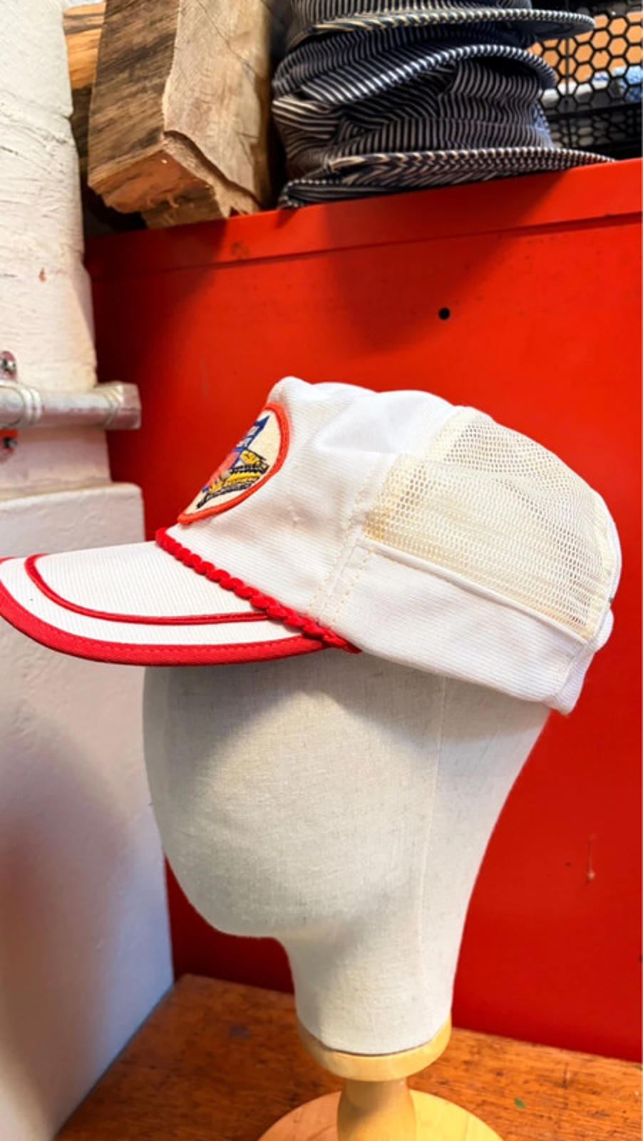 Vintage Union Pacific Trucker Cap (Train Graphic)