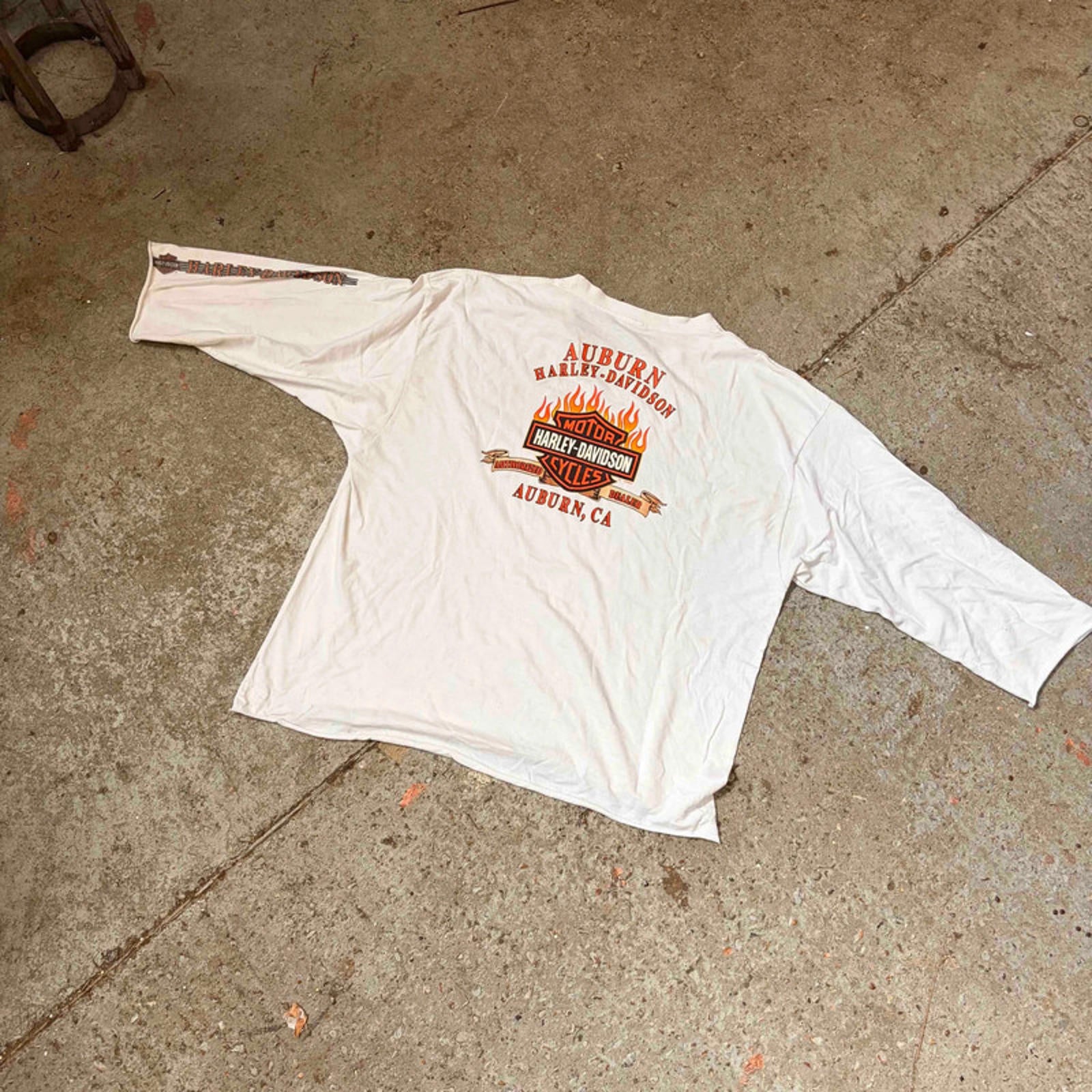 Vintage Harley-davidson Long Sleeve T-shirt