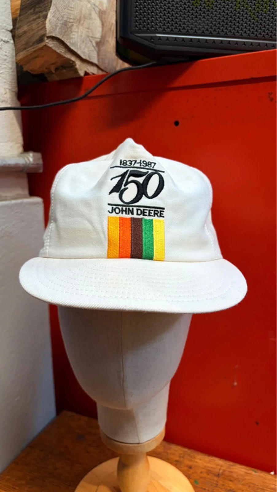 Vintage 1987 John Deere 150th Anniversary Cap - Embroidered Hat