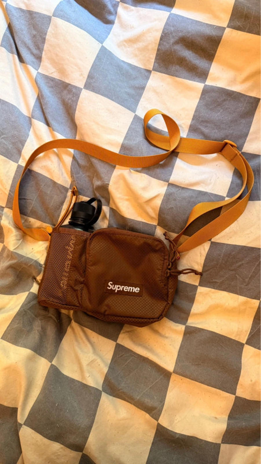 Supreme Box Logo Patch Bag & Bottle