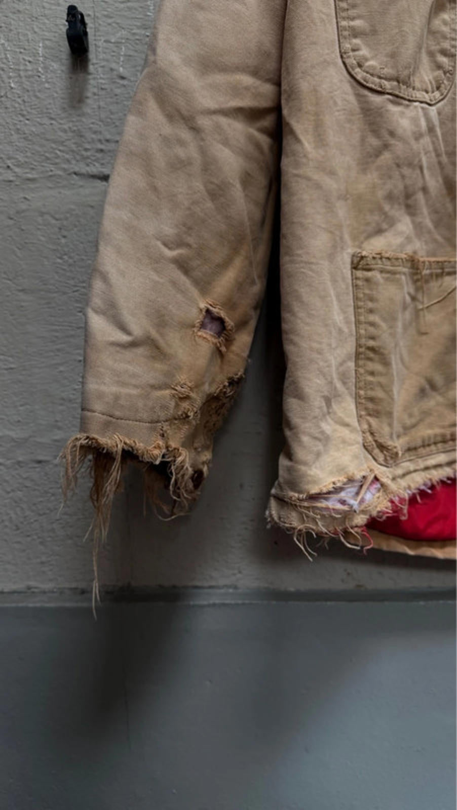 Distressed Carhartt Jacket