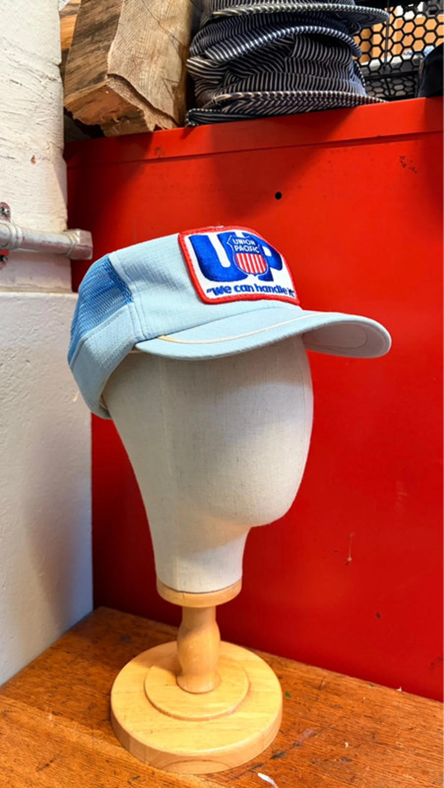 Vintage Union Pacific Trucker Cap ("We Can Handle It")