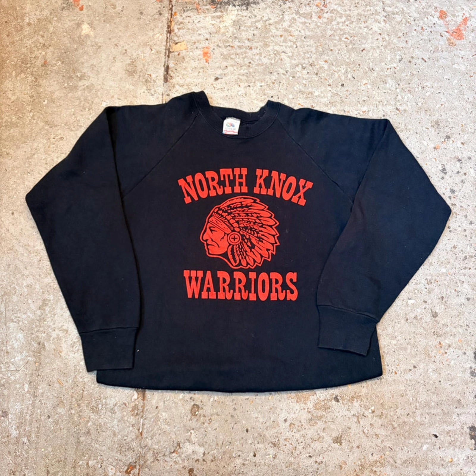 Vintage North Knox Warriors Sweatshirt (Fruit of the Loom)