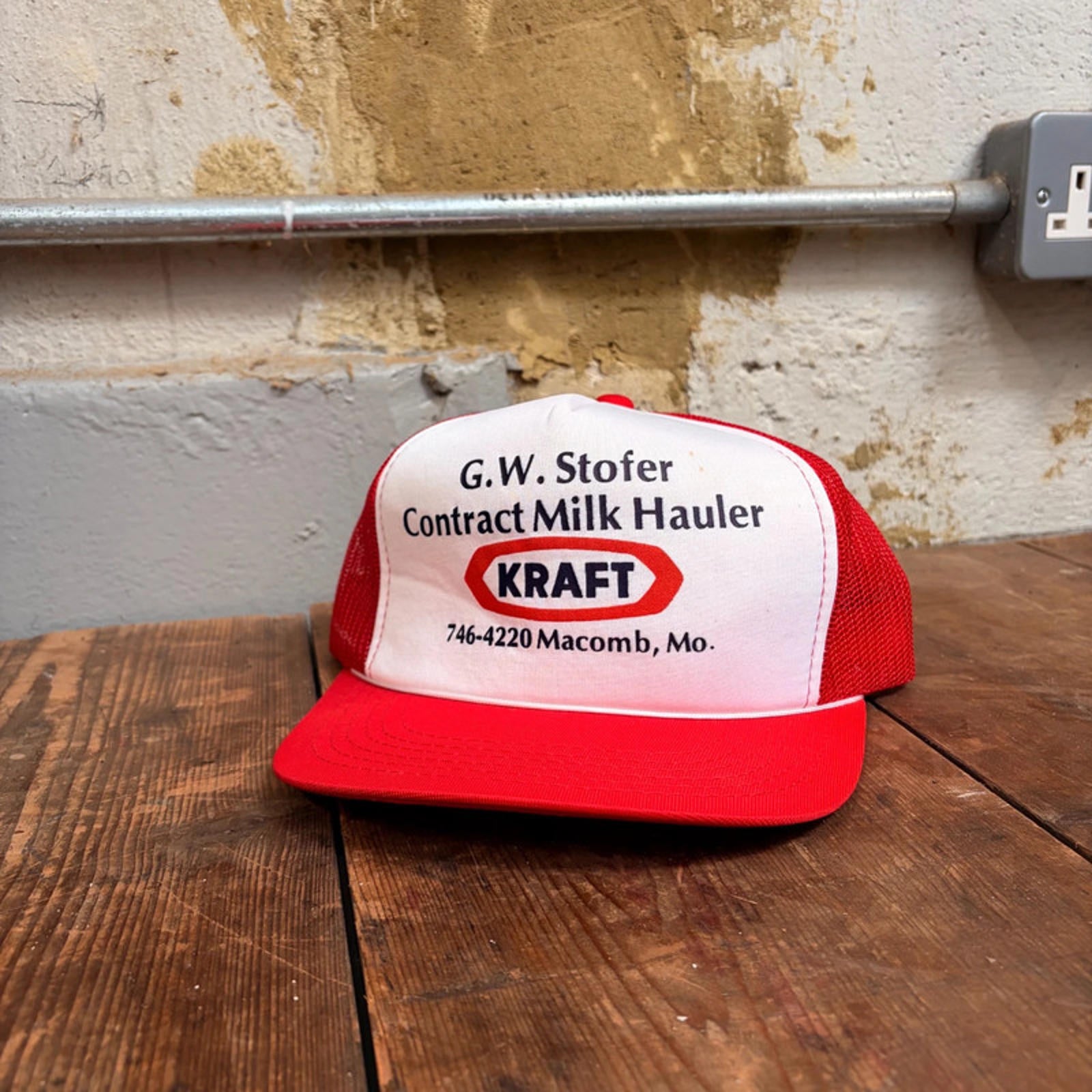 Vintage Kraft Trucker Cap