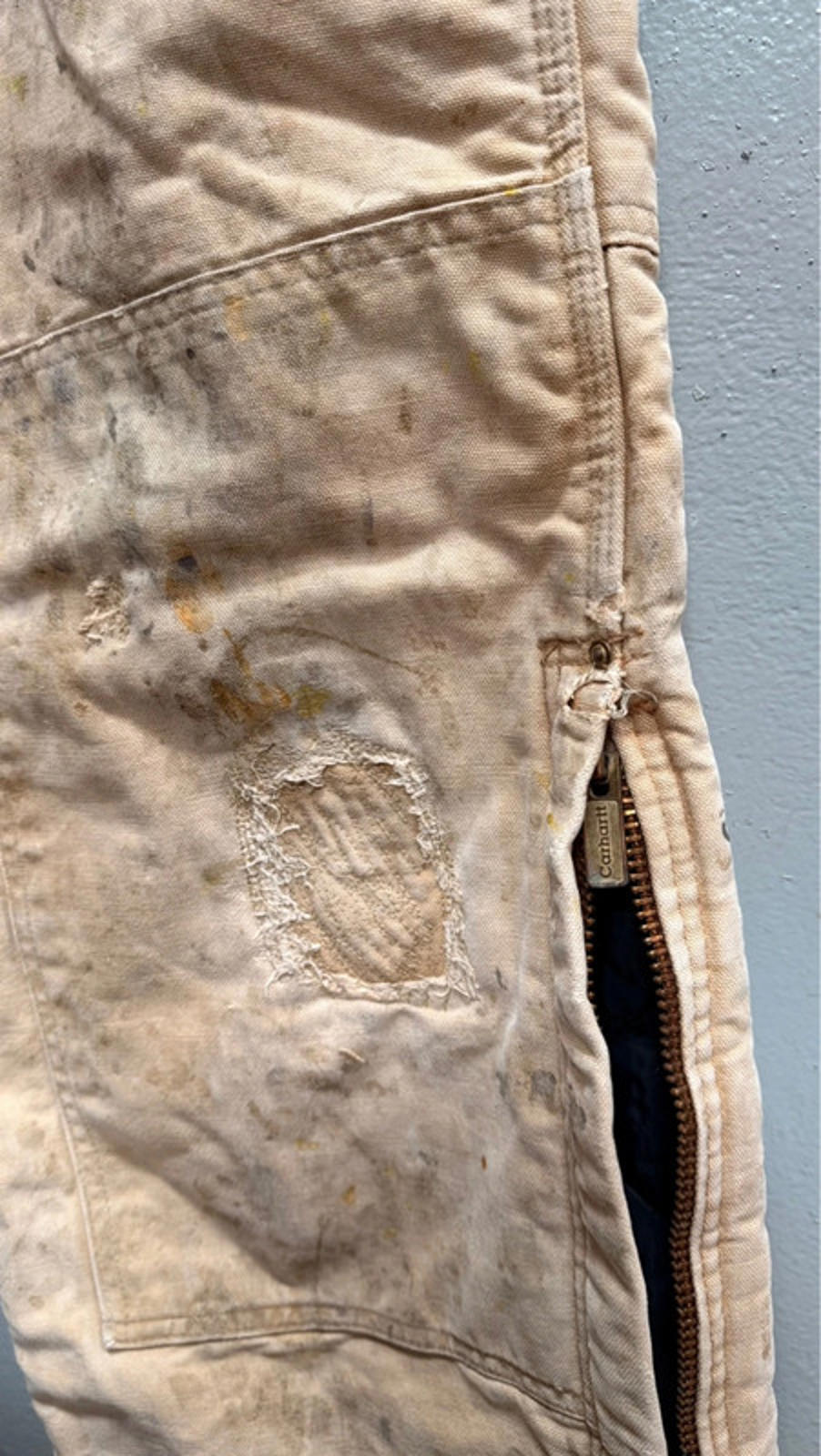 Distressed Carhartt Dungarees