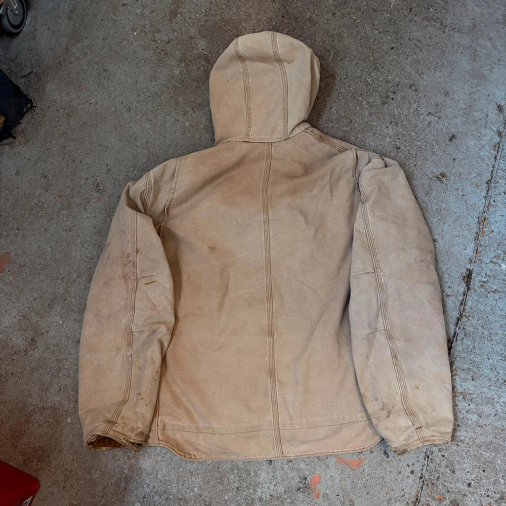 Carhartt Sandstone Active Jacket (J141) - Distressed Khaki