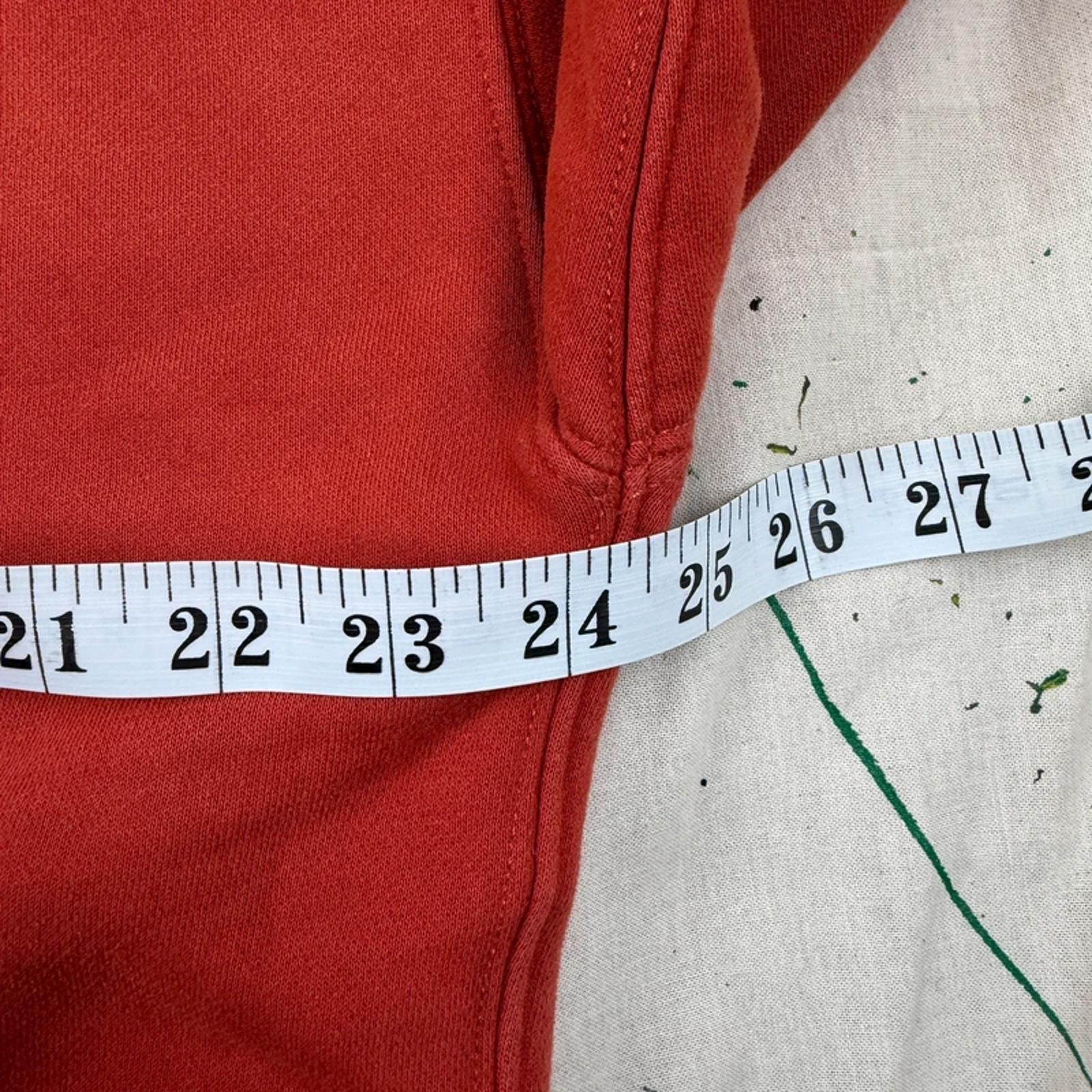 Abercrombie & Fitch Washed Red Hoodie - Size M