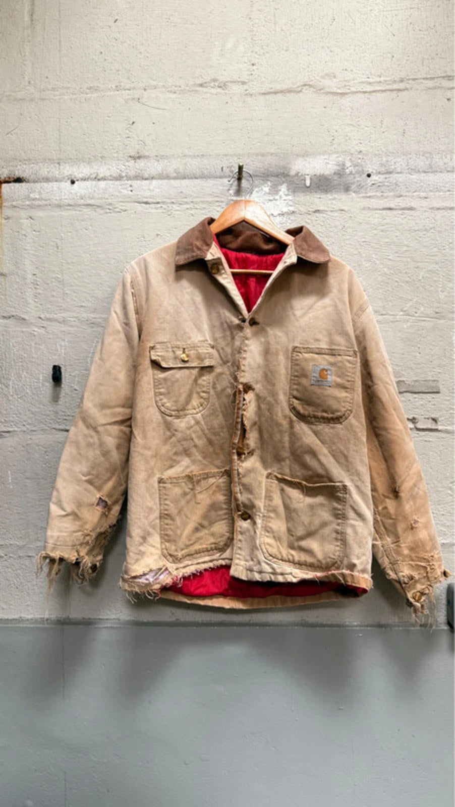 Distressed Carhartt Jacket