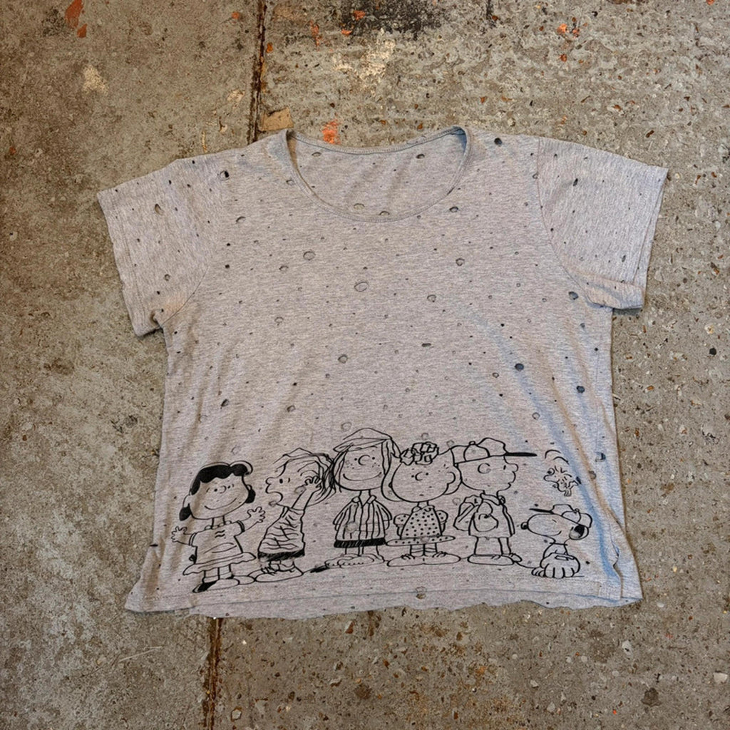 Peanuts Distressed Graphic T-Shirt