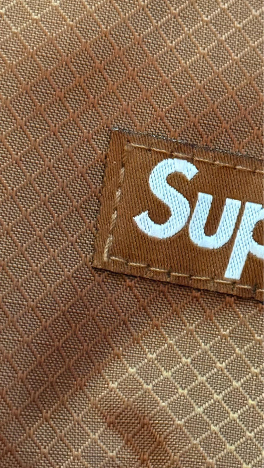Supreme Box Logo Patch Bag & Bottle