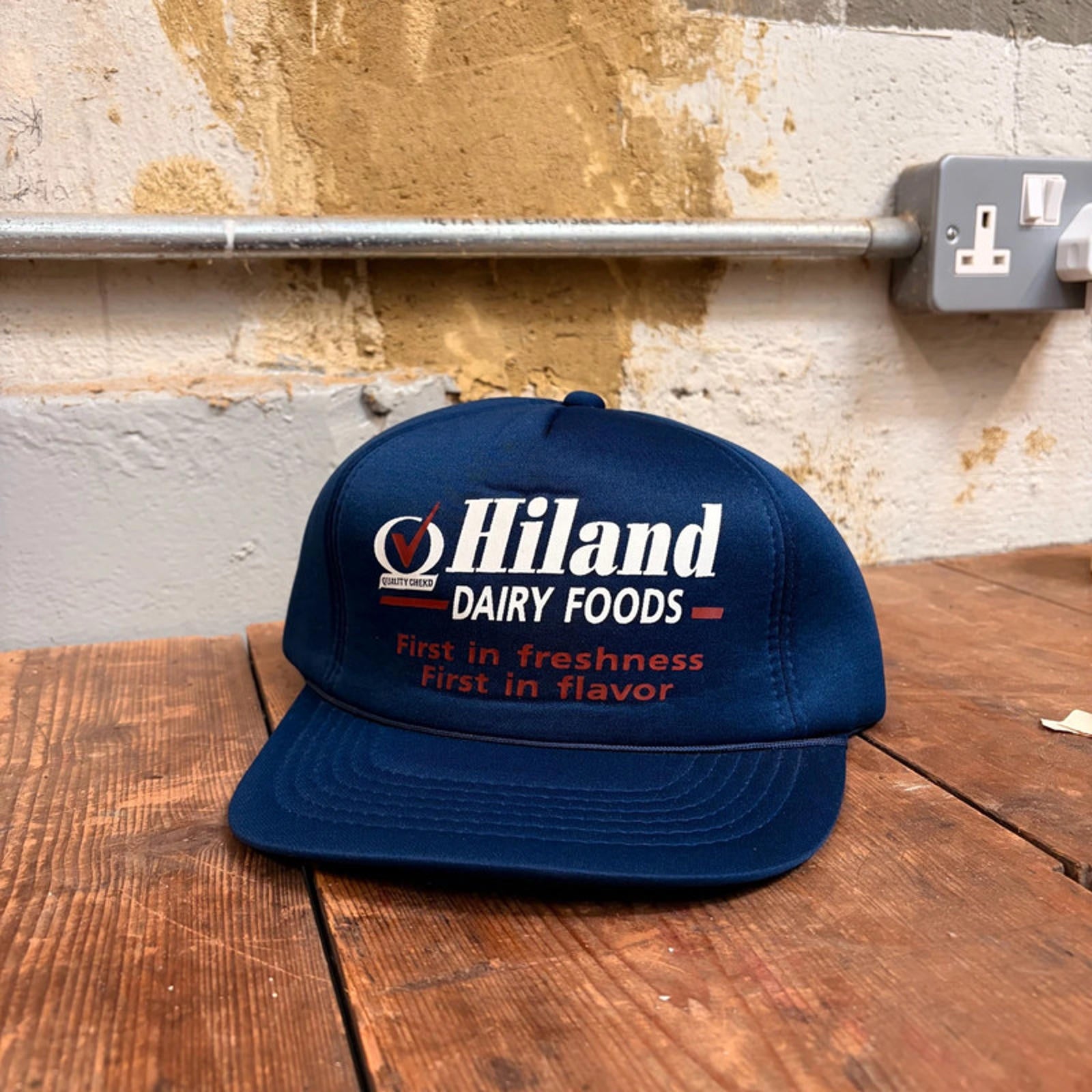 Vintage Hiland Dairy Foods Trucker Cap