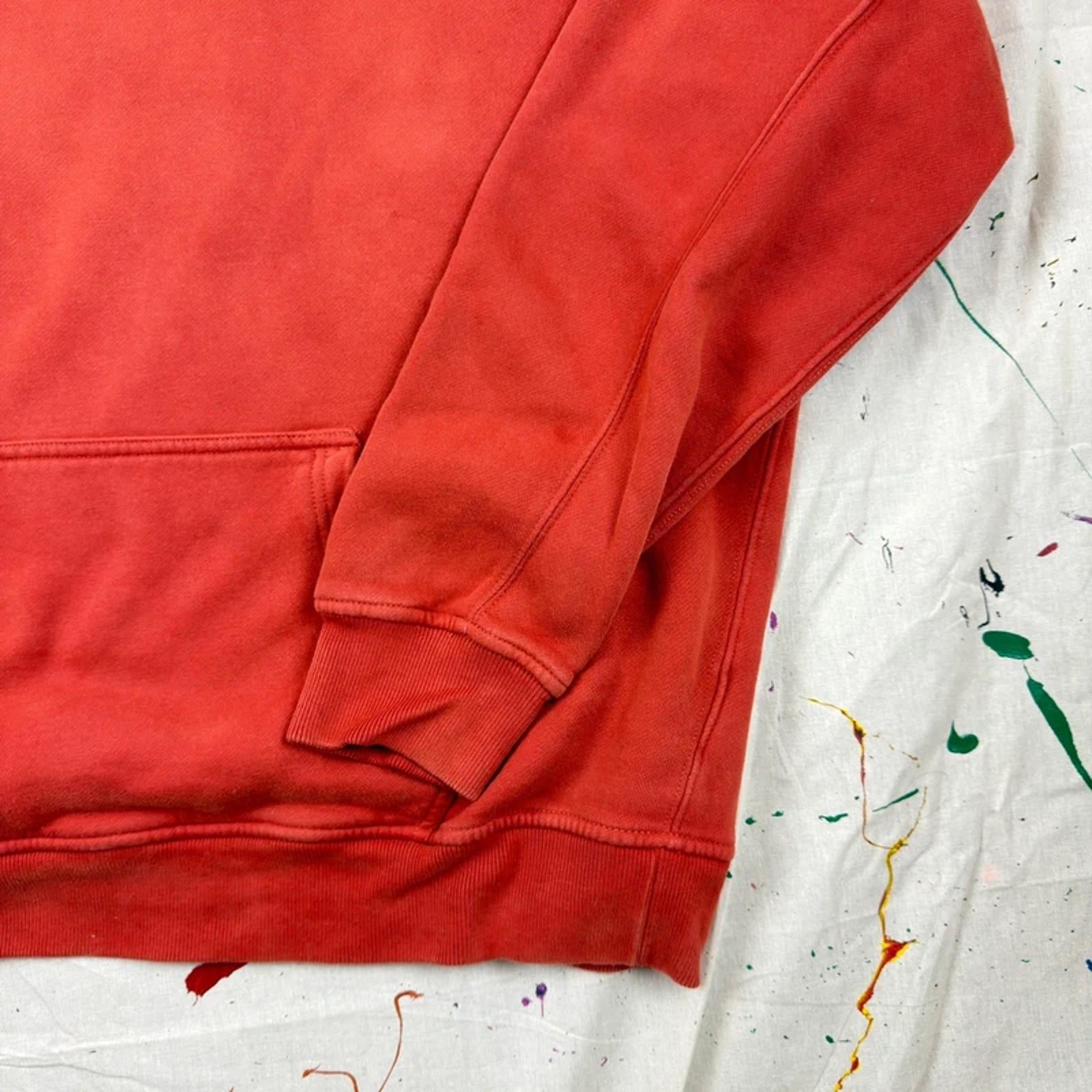 Abercrombie & Fitch Washed Red Hoodie - Size M