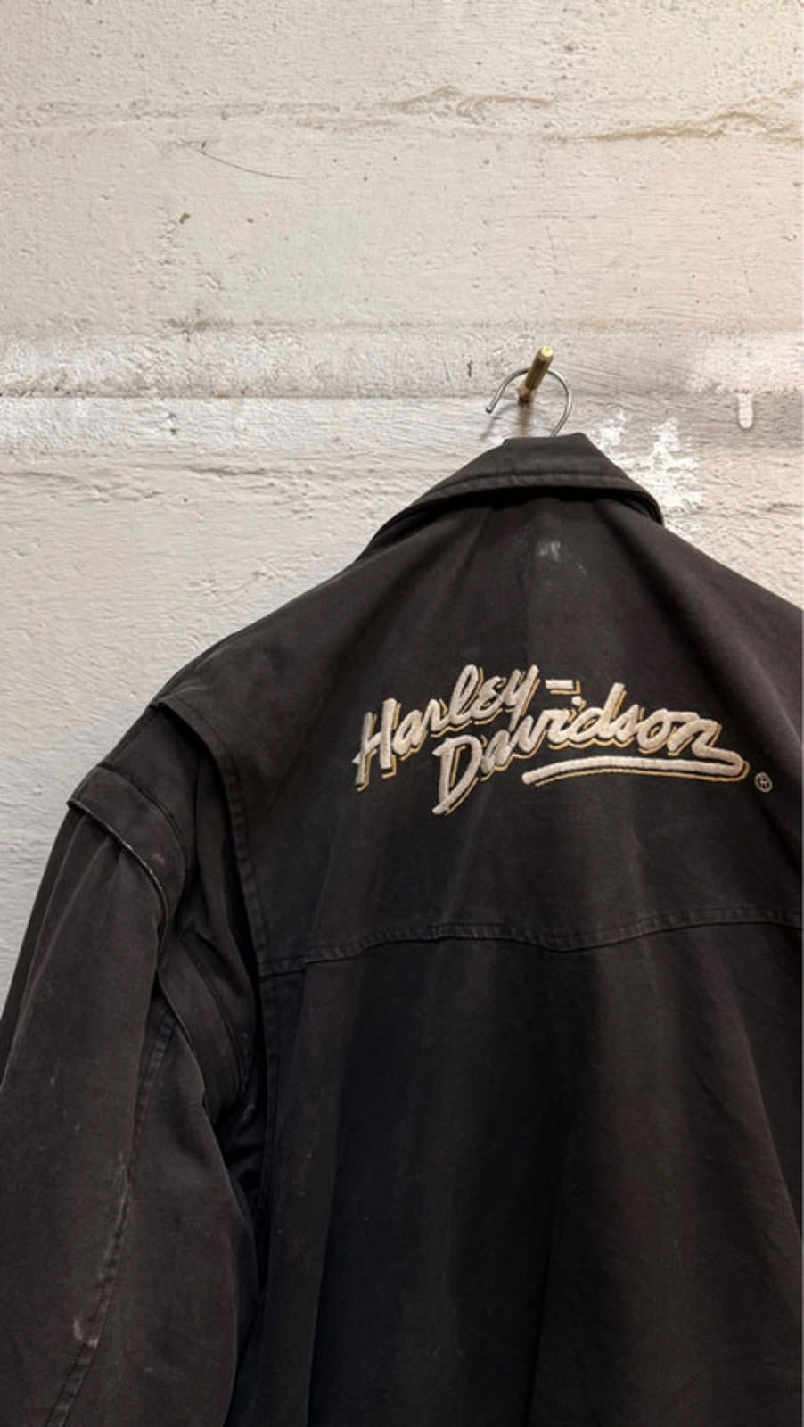 Vintage Harley Davidson Bomber Jacket