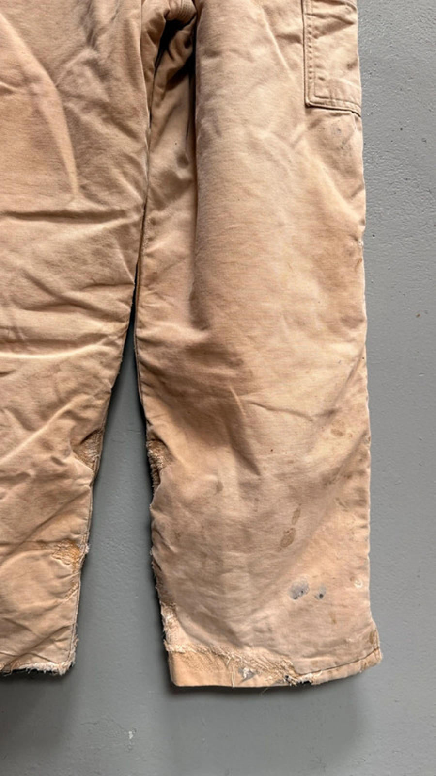 Distressed Carhartt Dungarees