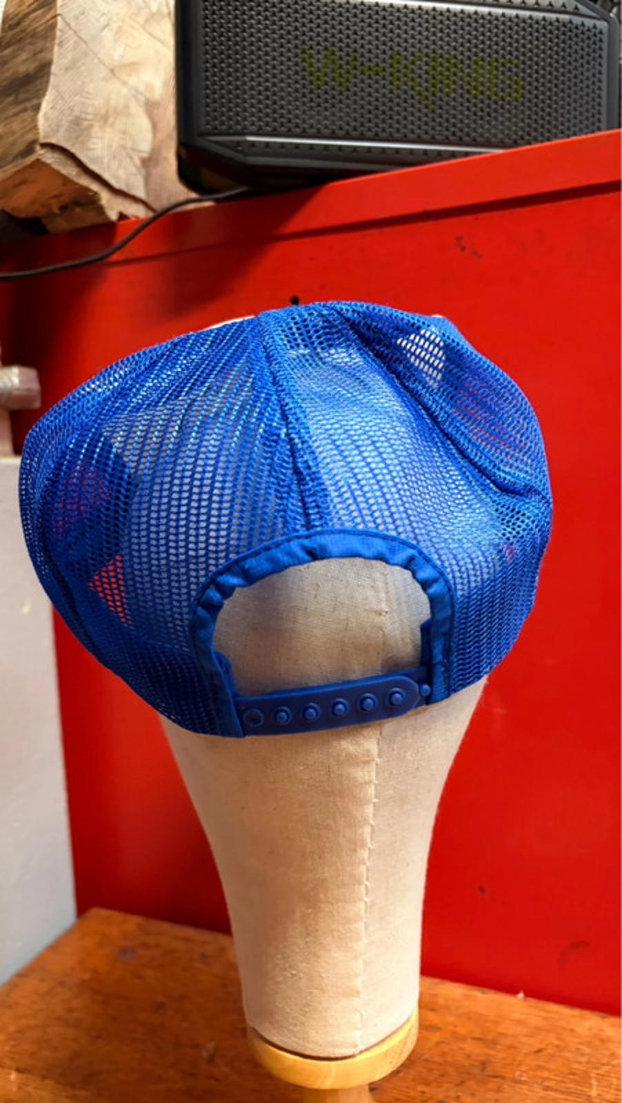 Rare Vintage 1984 Buick Olympics Trucker Hat - Red/White/Blue