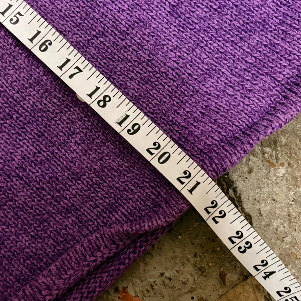 Vintage L.L.Bean Bright Purple Knit Cardigan - Autumn Sweater