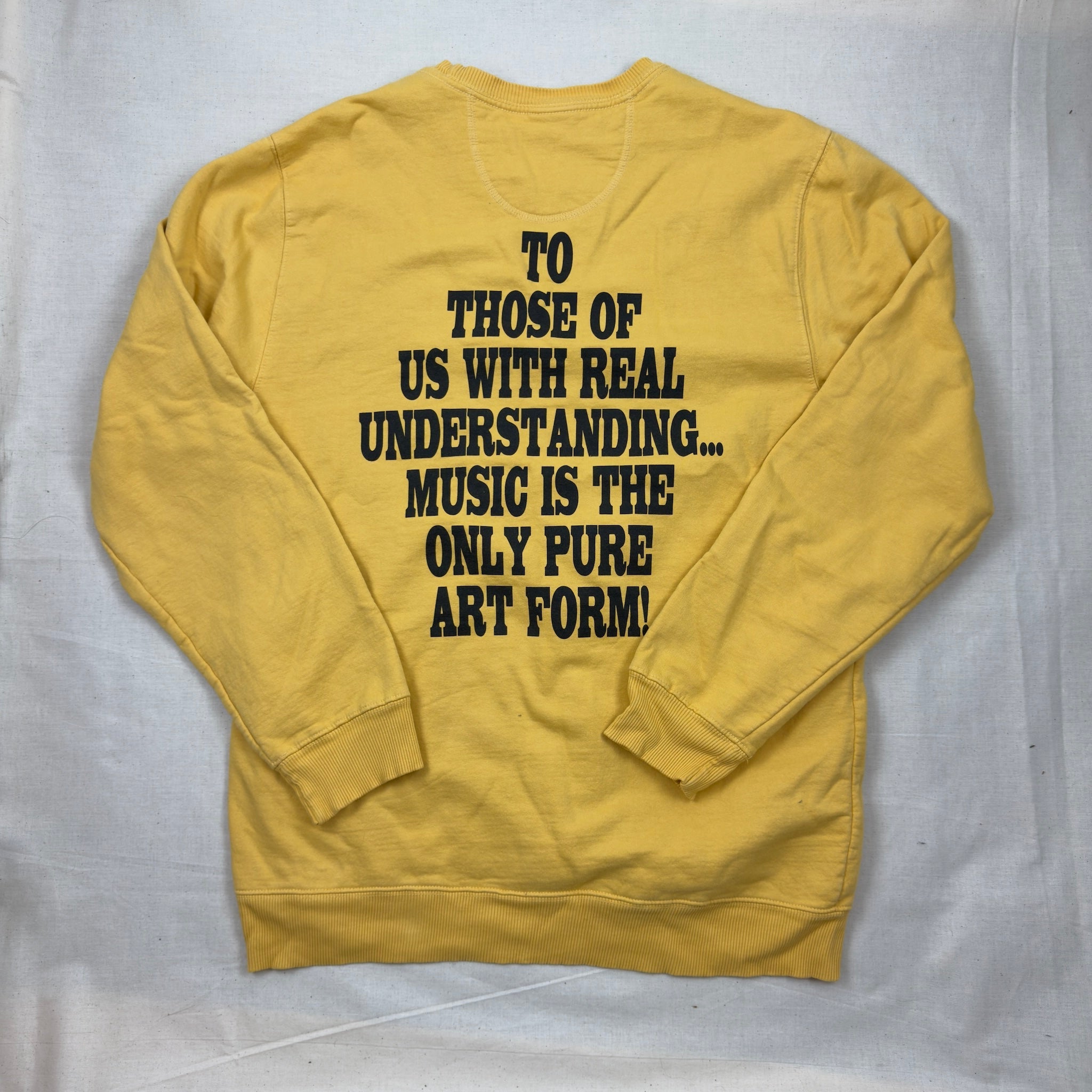 Port & Company / Peanuts - Bootleg Sweatshirt - Yellow (L)