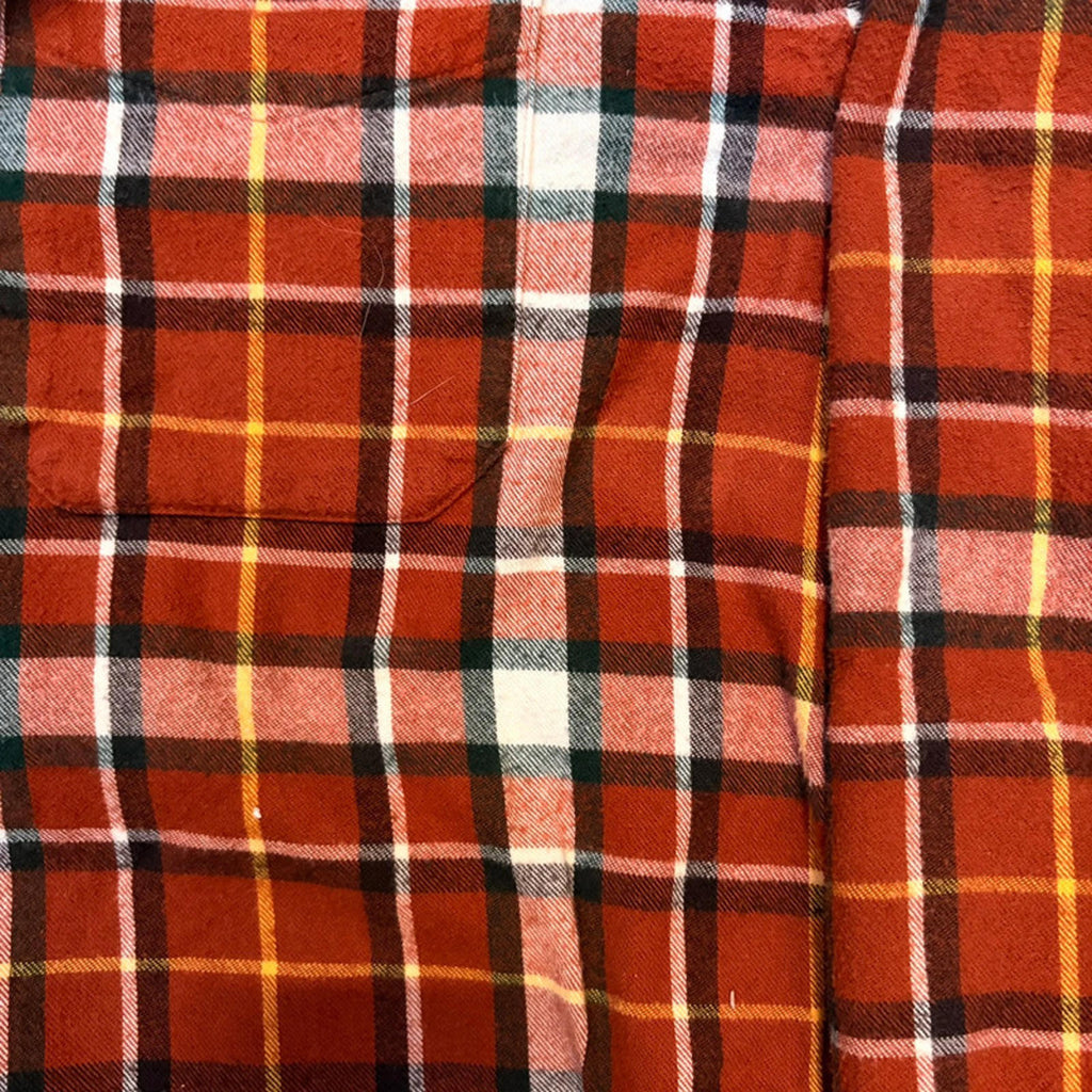 L.L.Bean Flannel Shirt - Earth Tone Plaid