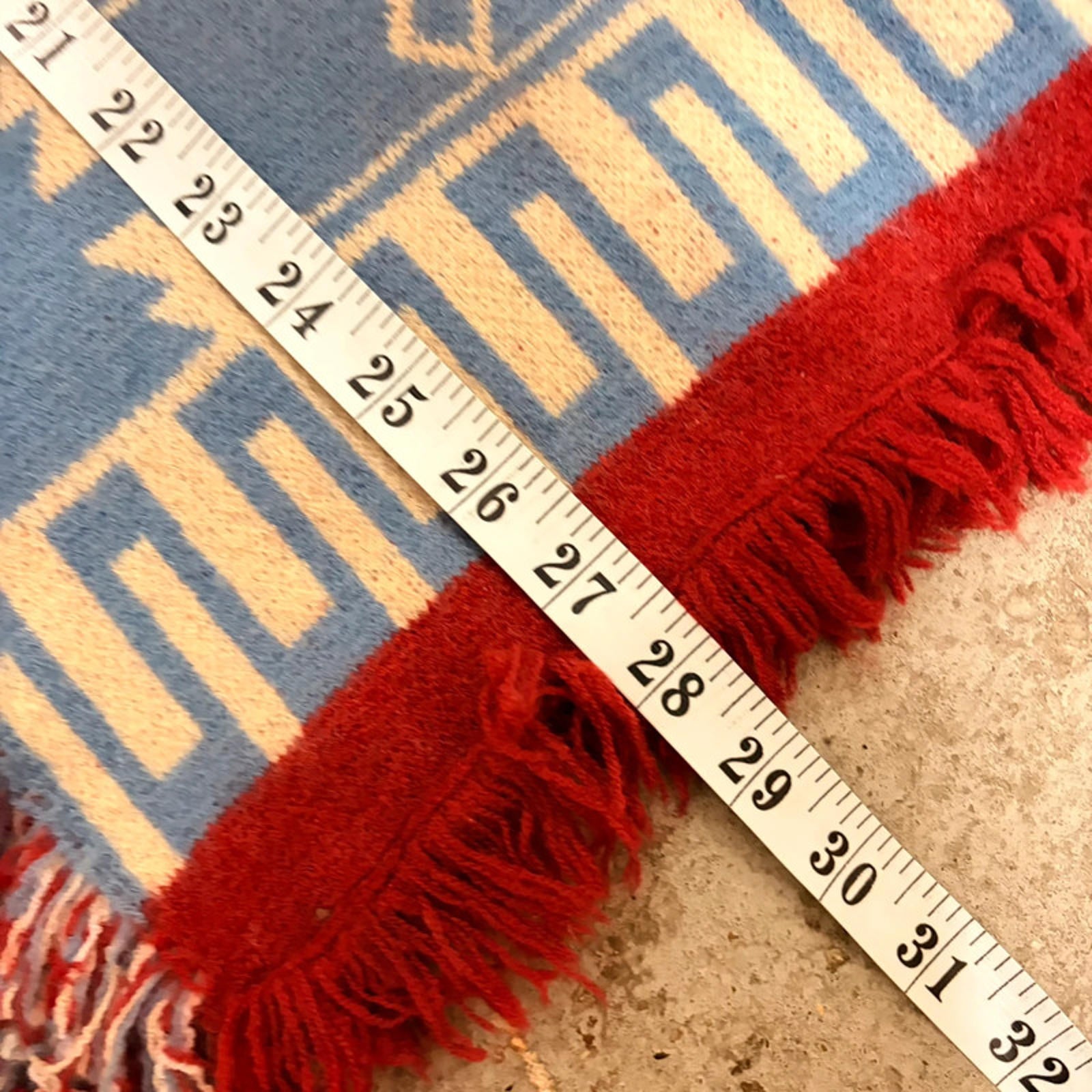 Vintage Fringed Woven Vest - Aztec / Southwestern Knitwear