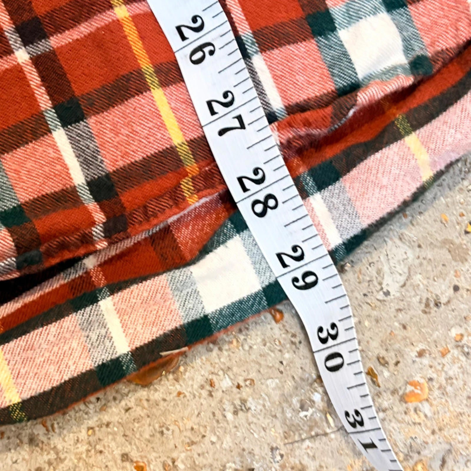 L.L.Bean Flannel Shirt - Earth Tone Plaid
