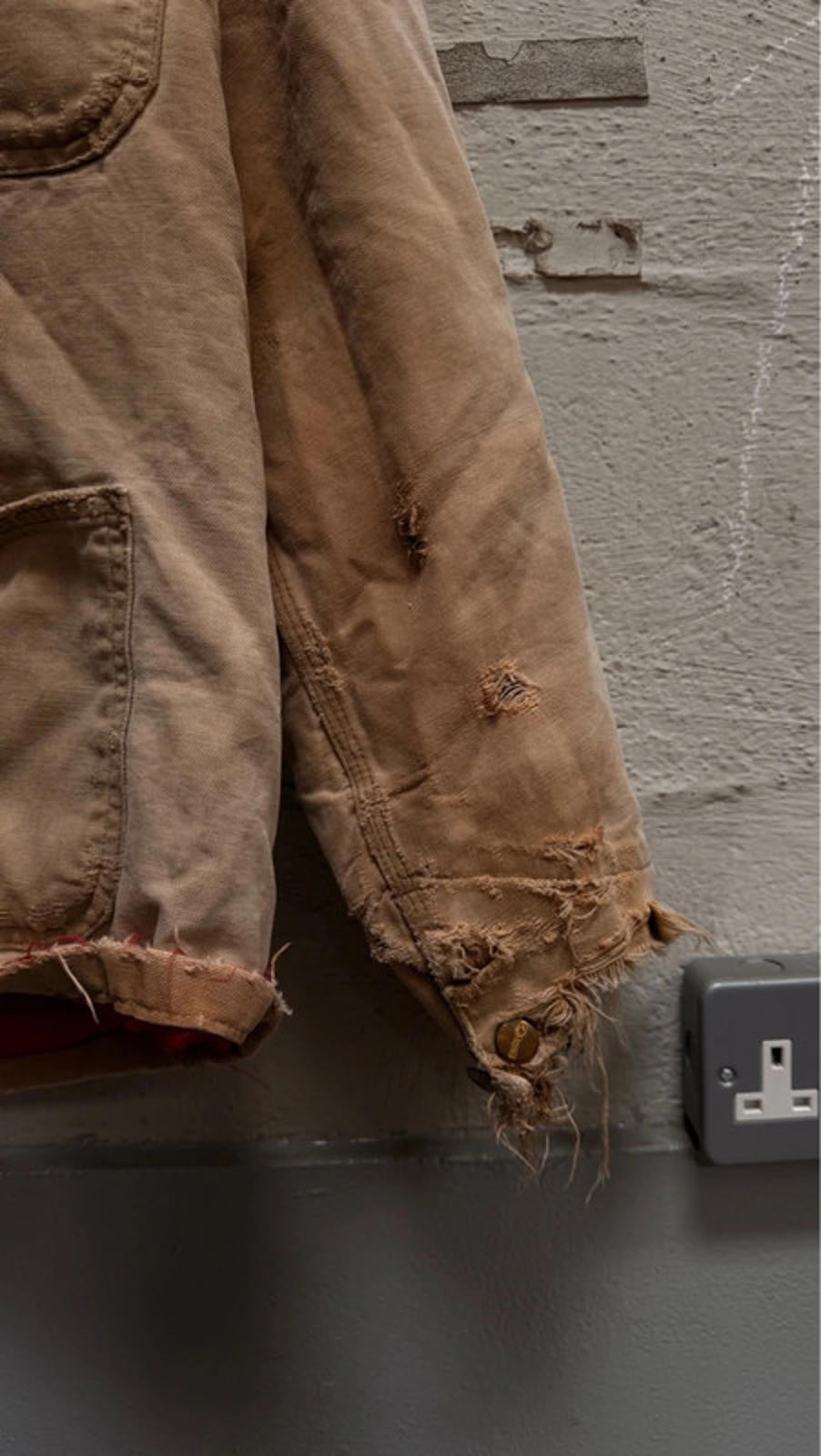 Distressed Carhartt Jacket