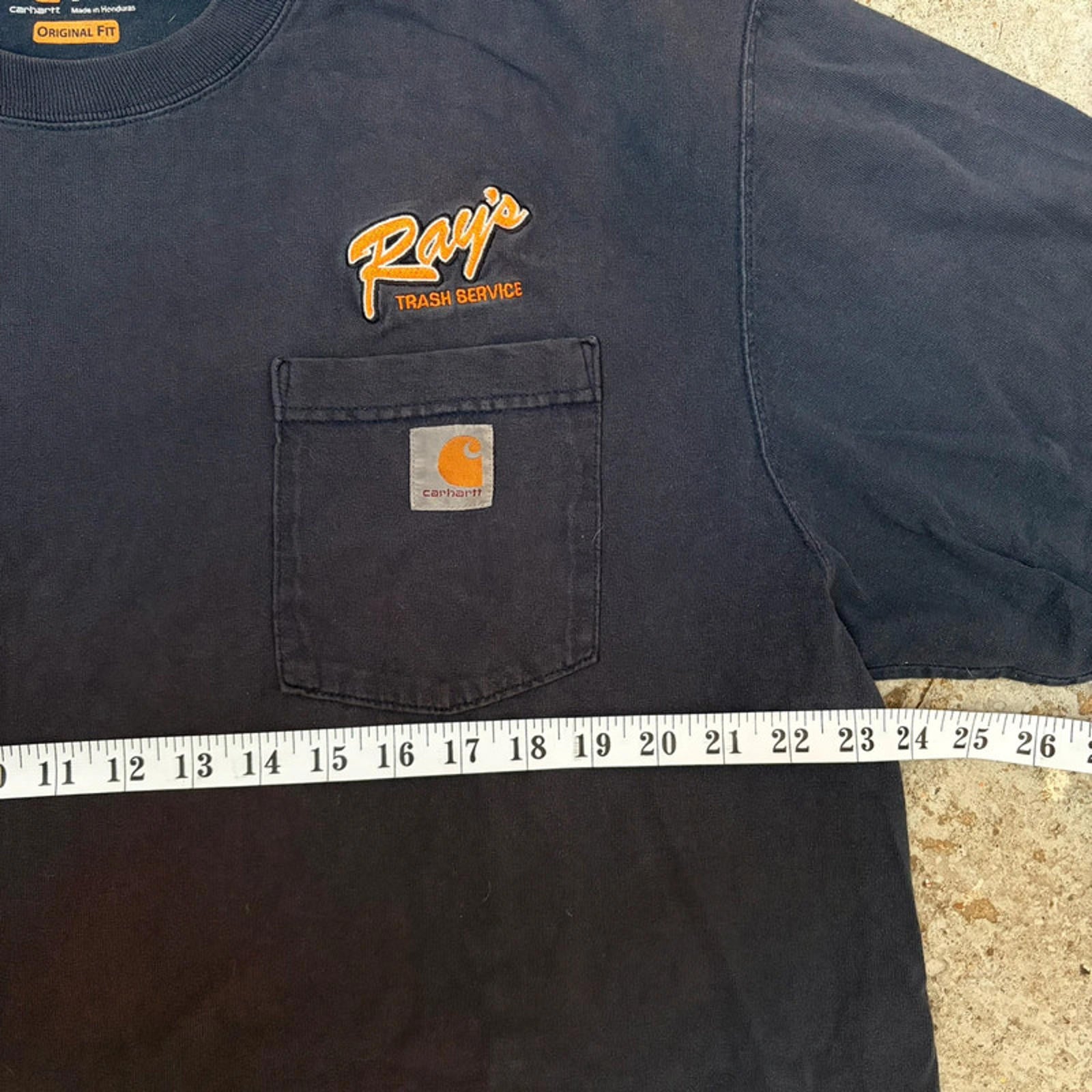 Vintage Carhartt Workwear Pocket T-Shirt - Ray's Trash Service