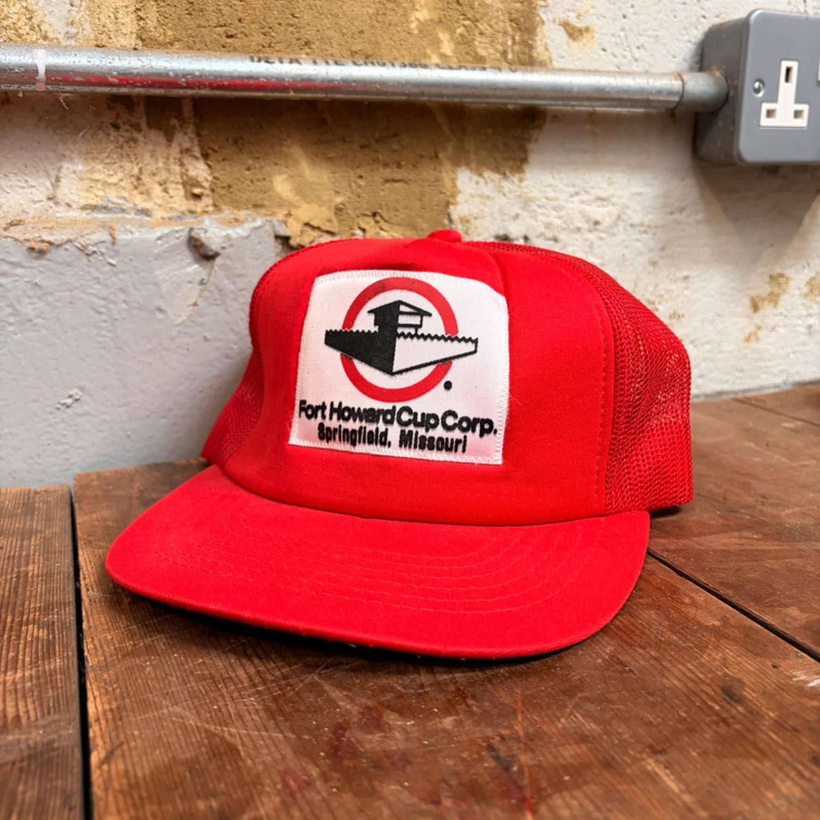 Vintage Fort Howard Cup Corp Trucker Cap