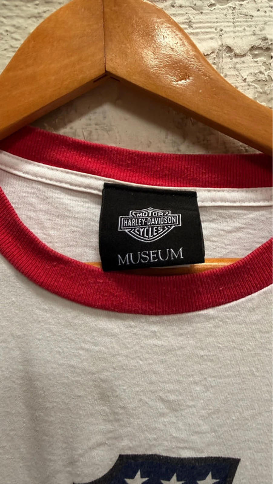 Vintage Harley Davidson Ringer Tee