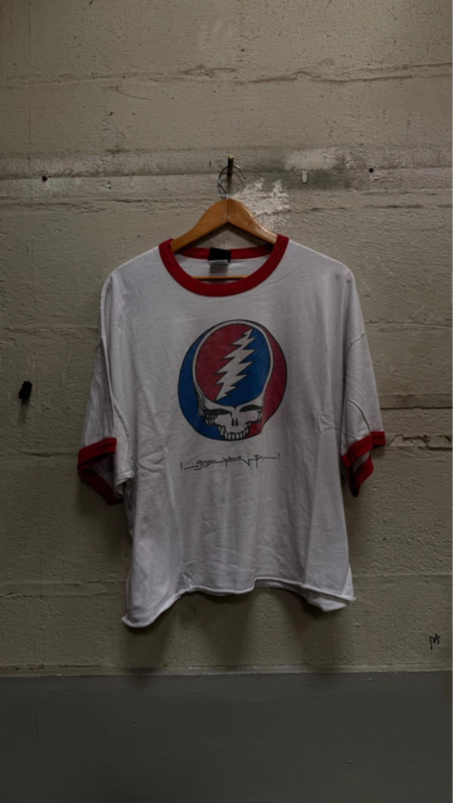 Vintage grateful dead ringer tee