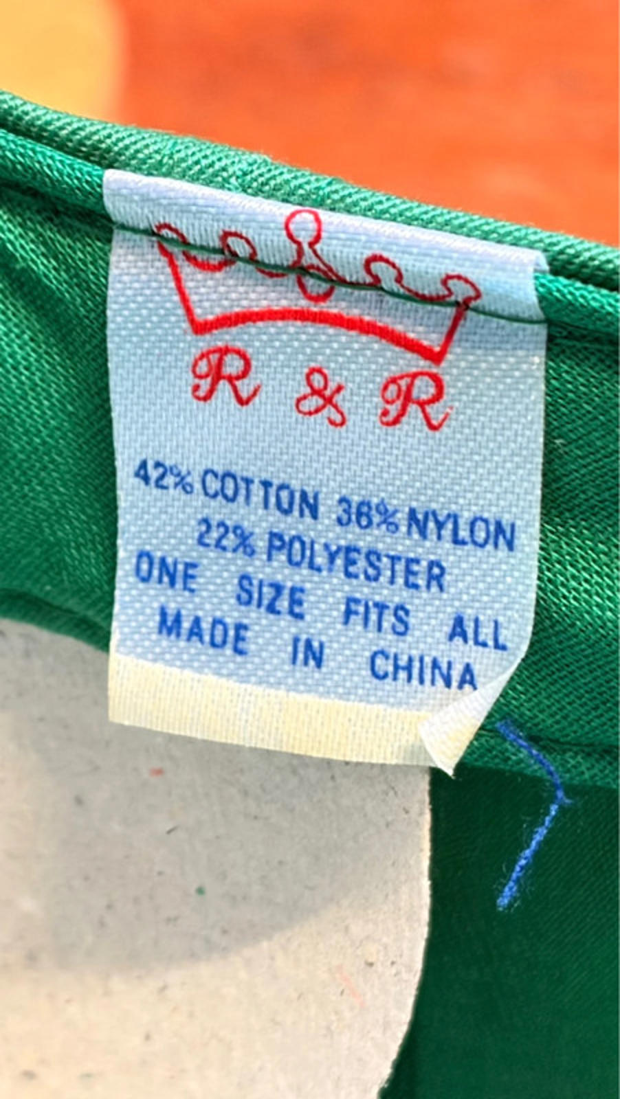 Labeur Vintage Custom Cap - Green (Unbranded Blank)