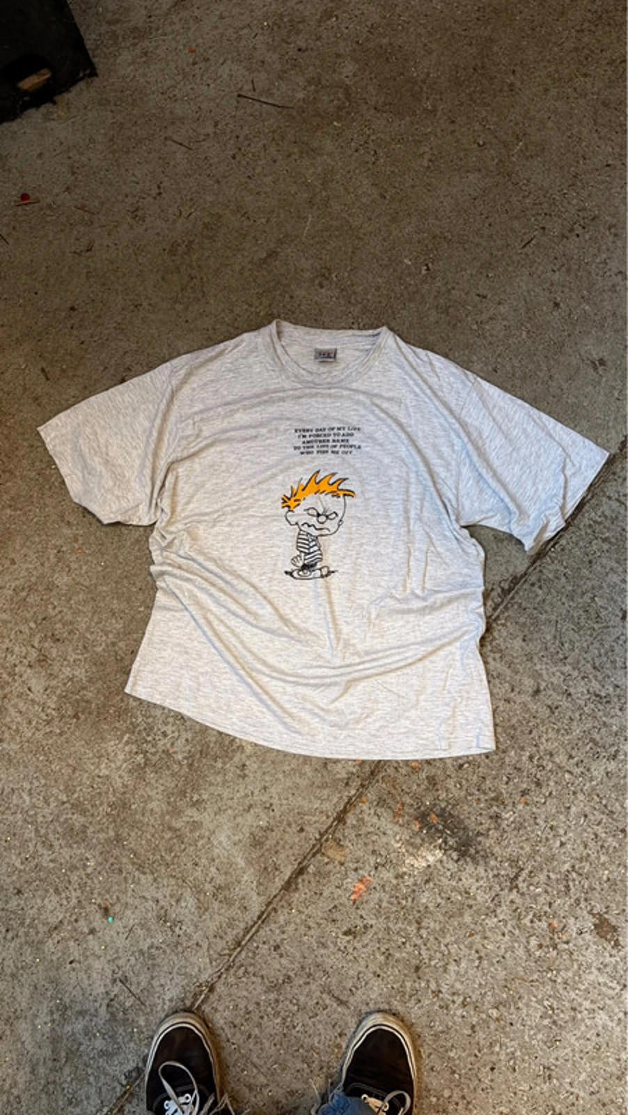 90s Calvin & Hobbes Jerzees Graphic Tee
