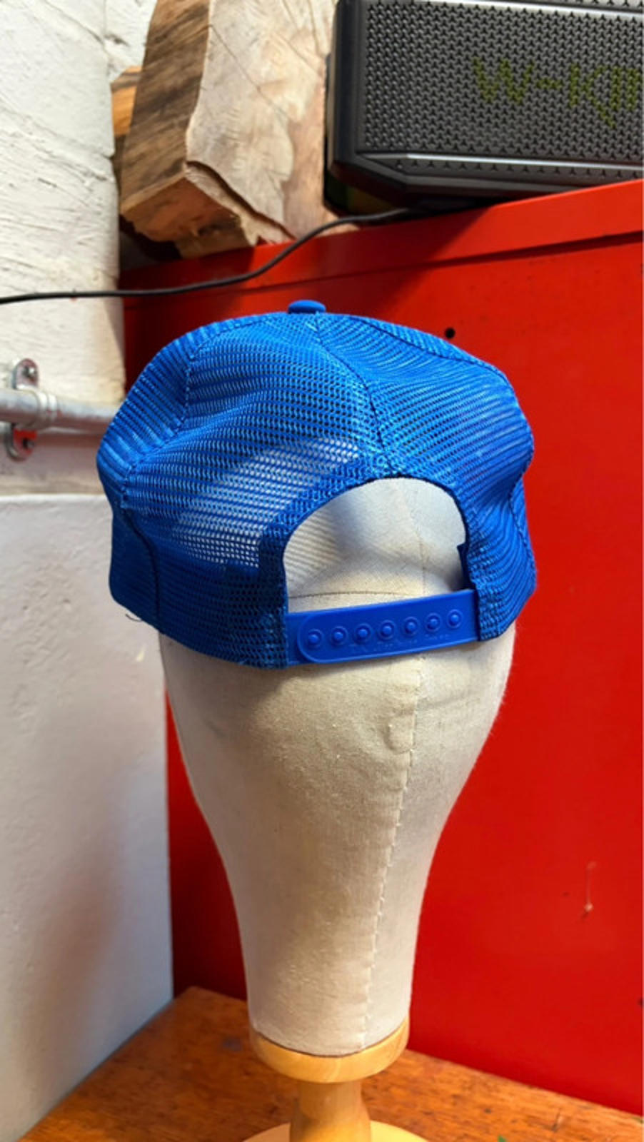 Vintage 1990 Blue Kearsley Community Schools Trucker Hat