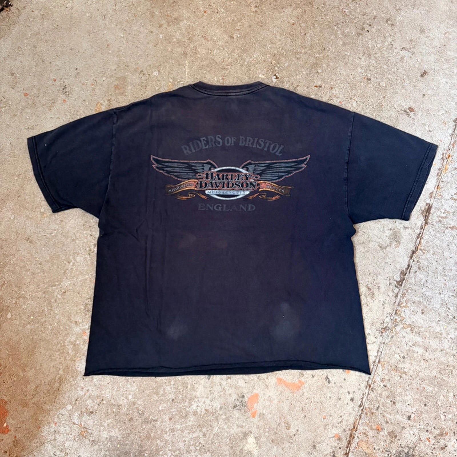 Vintage Harley-Davidson Motorcycles Pocket T-Shirt - Biker Tee