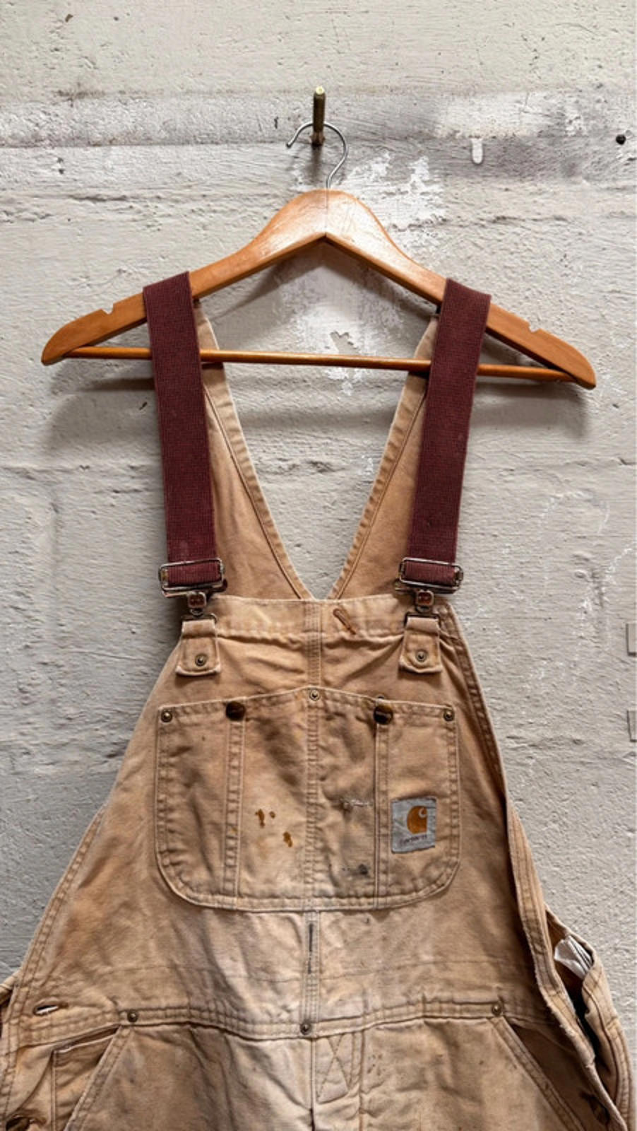 Distressed Carhartt Dungarees
