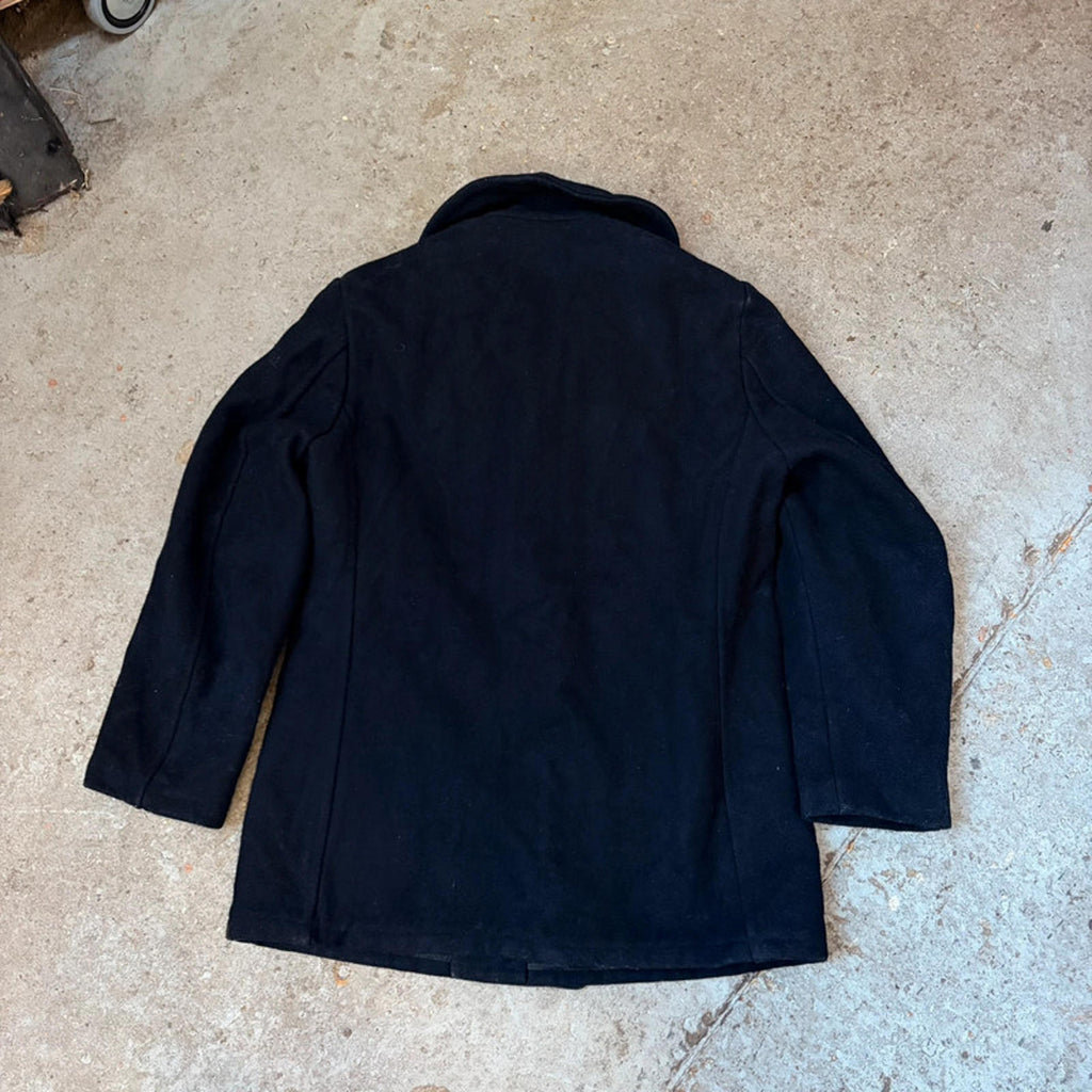 Vintage Fox Knapp Peacoat - US Navy Style Wool Coat - Size 40