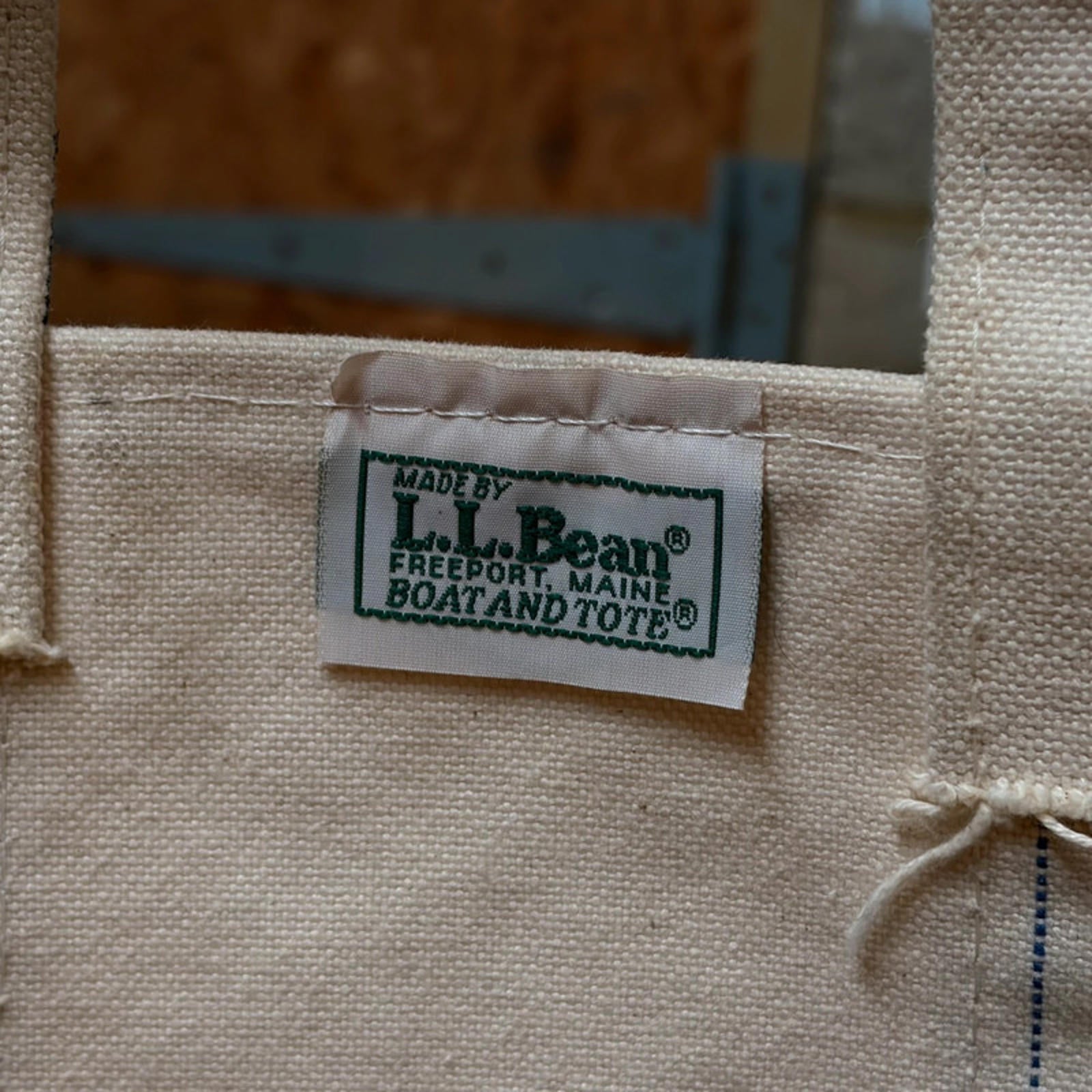 Vintage L.L.Bean Boat and Tote Bag - Hunter Green / Canvas