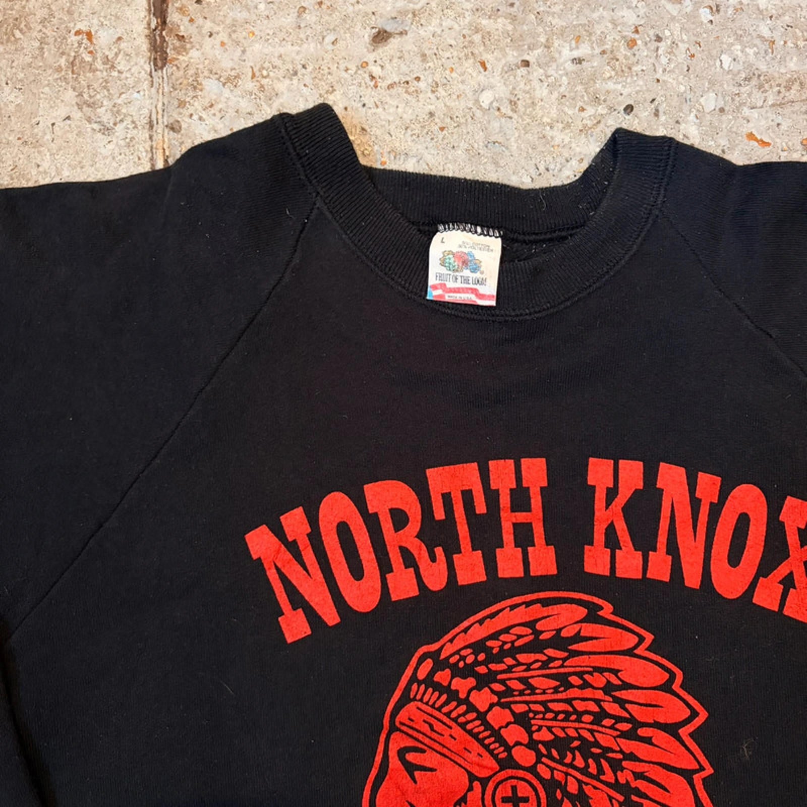 Vintage North Knox Warriors Sweatshirt (Fruit of the Loom)